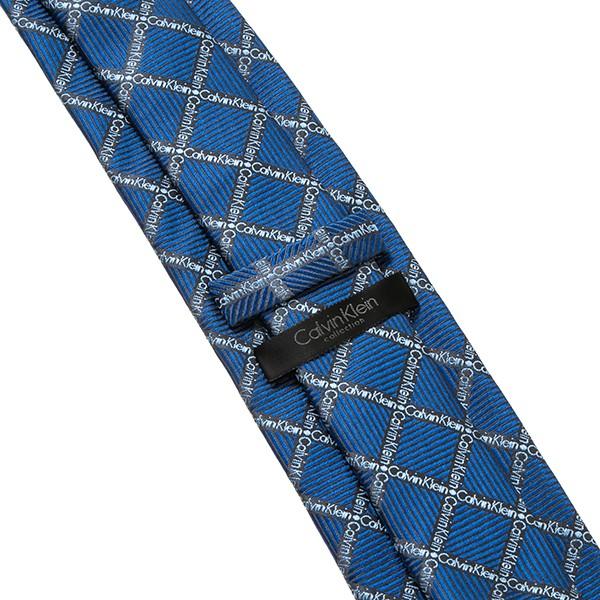 並行輸入 カルバン クライン ネクタイ CALVIN KLEIN シルク 5263R-3メンズ ブルー系 青 | Calvin Klein | 04