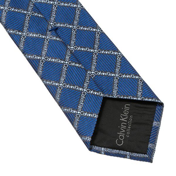 並行輸入 カルバン クライン ネクタイ CALVIN KLEIN シルク 5263R-3メンズ ブルー系 青 | Calvin Klein | 05