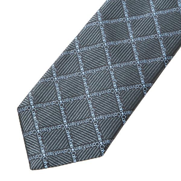 並行輸入 カルバン クライン ネクタイ CALVIN KLEIN シルク 5263R-4メンズ ブラック系 黒 | Calvin Klein | 01