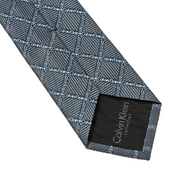 並行輸入 カルバン クライン ネクタイ CALVIN KLEIN シルク 5263R-4メンズ ブラック系 黒 | Calvin Klein | 05