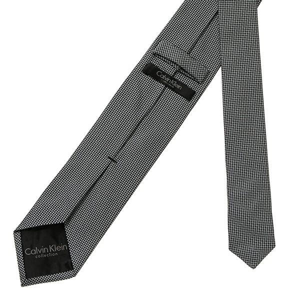 並行輸入 カルバン クライン ネクタイ CALVIN KLEIN シルク 5265R-1メンズ ブラック系 黒 | Calvin Klein | 03