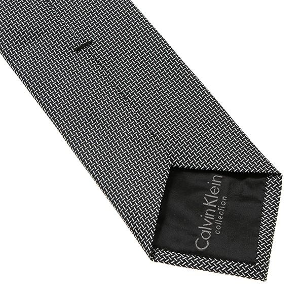 並行輸入 カルバン クライン ネクタイ CALVIN KLEIN シルク 5265R-1メンズ ブラック系 黒 | Calvin Klein | 05
