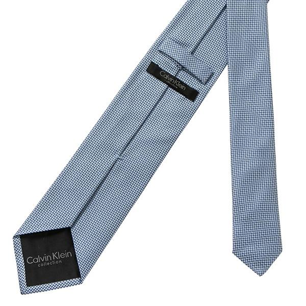 並行輸入 カルバン クライン ネクタイ CALVIN KLEIN シルク 5265R-6メンズ ブルー系 青 | Calvin Klein | 03