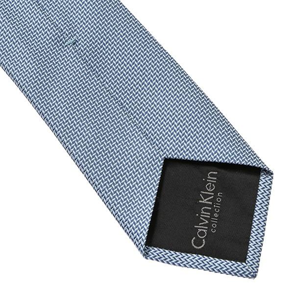 並行輸入 カルバン クライン ネクタイ CALVIN KLEIN シルク 5265R-6メンズ ブルー系 青 | Calvin Klein | 05