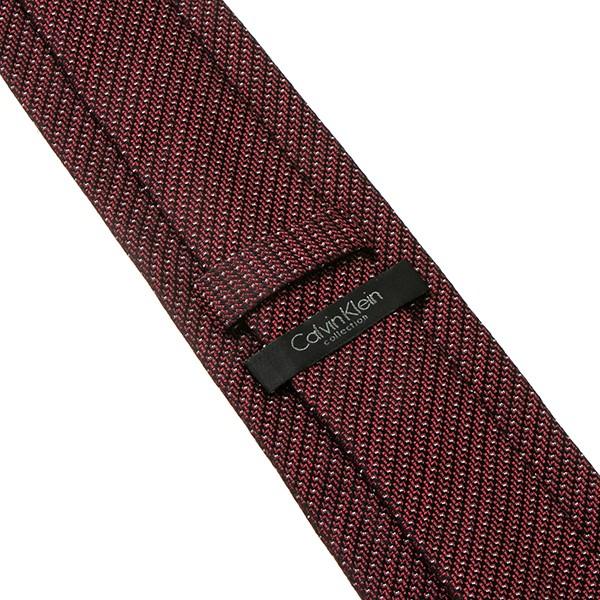 並行輸入 カルバン クライン ネクタイ CALVIN KLEIN シルク 5267R-5メンズ ボルドー系 | Calvin Klein | 04