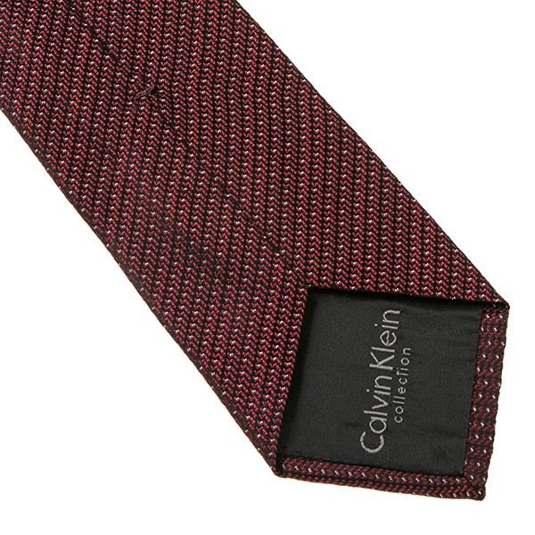 並行輸入 カルバン クライン ネクタイ CALVIN KLEIN シルク 5267R-5メンズ ボルドー系 | Calvin Klein | 05