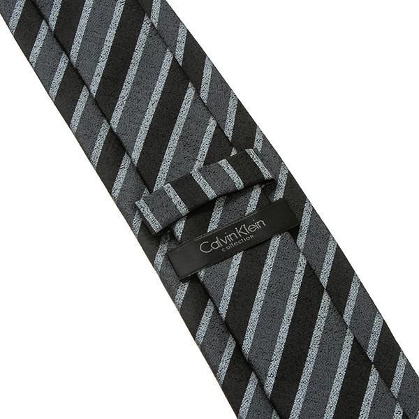 並行輸入 カルバン クライン ネクタイ CALVIN KLEIN シルク 5268R-6メンズ ブラック系 黒 | Calvin Klein | 04