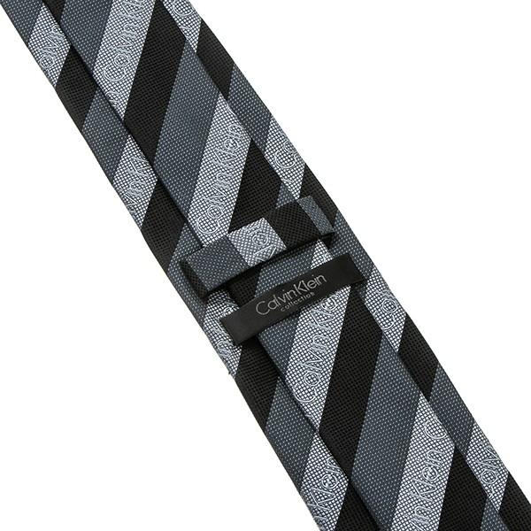 並行輸入 カルバン クライン ネクタイ CALVIN KLEIN シルク 5269R-6メンズ ブラック系 黒 | Calvin Klein | 04