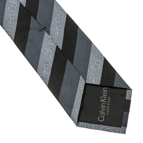 並行輸入 カルバン クライン ネクタイ CALVIN KLEIN シルク 5269R-6メンズ ブラック系 黒 | Calvin Klein | 05