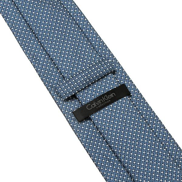 並行輸入 カルバン クライン ネクタイ CALVIN KLEIN シルク 5271R-3メンズ ブルー系 青 | Calvin Klein | 04