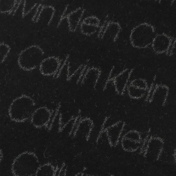 並行輸入 カルバン クライン マフラー ストール CALVIN KLEIN  HKC73660 001メンズ ブラック 黒 | Calvin Klein | 02