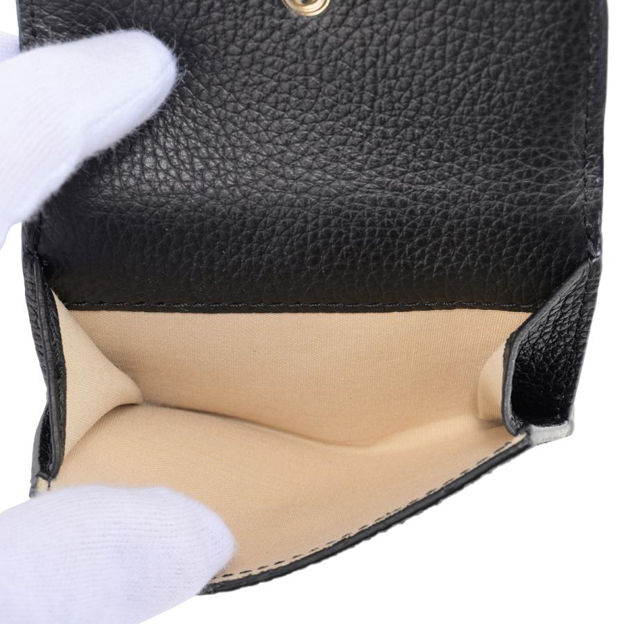 chloe クロエ　アルファベット　折財布 Chloe（クロエ） CHLOE 3つ折り財布(小銭入れ付き) ミニ財布 ミニトリ