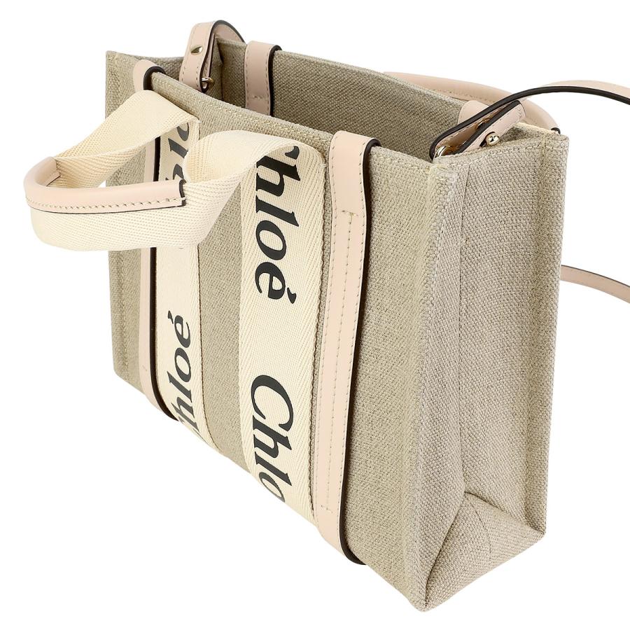 Chloe クロエ トートバッグ ウッディ CHC22AS397I26 6J5