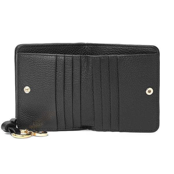 並行輸入 クロエ 2つ折り財布 Chloe アルファベット CHC22WP765F57 001レディース ブラック 黒 | Chloe | 03
