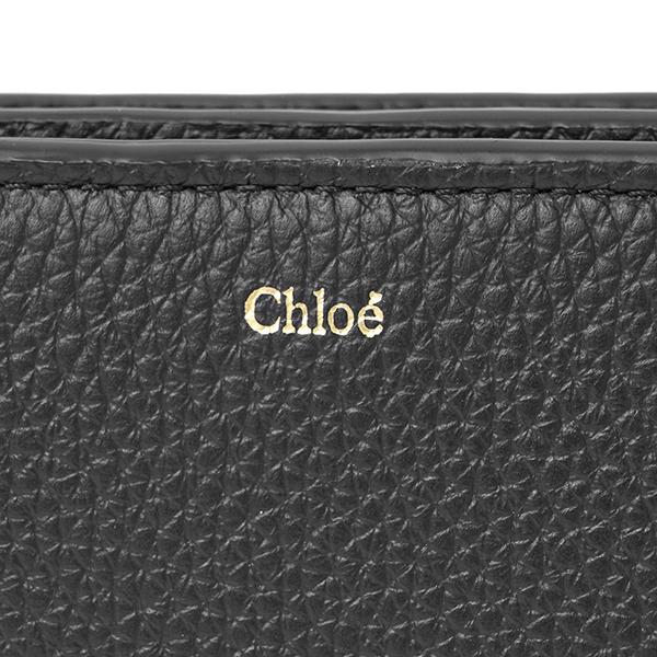 並行輸入 クロエ 2つ折り財布 Chloe アルファベット CHC22WP765F57 001レディース ブラック 黒 | Chloe | 07