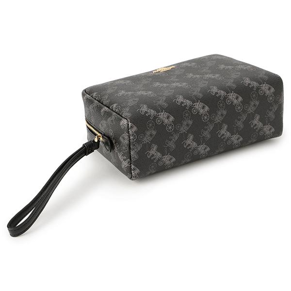 並行輸入 コーチ ポーチ ブラック 黒 COACH 528 IMQBE 爆買 | COACH | 02