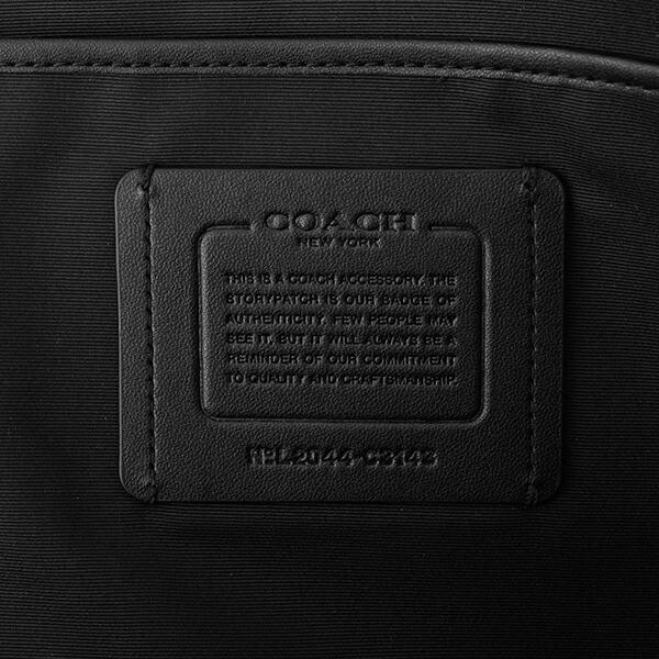 COACH コーチ クラッチ セカンドバッグ ぺブルドレザー C3143 QBBK 