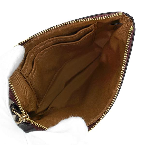 並行輸入 コーチ ポーチ COACH シグネチャー キャンバス ウィズ ヴァーシティ モチーフ CB855 IMUOCユニセックス ブラウン 茶 | COACH | 04