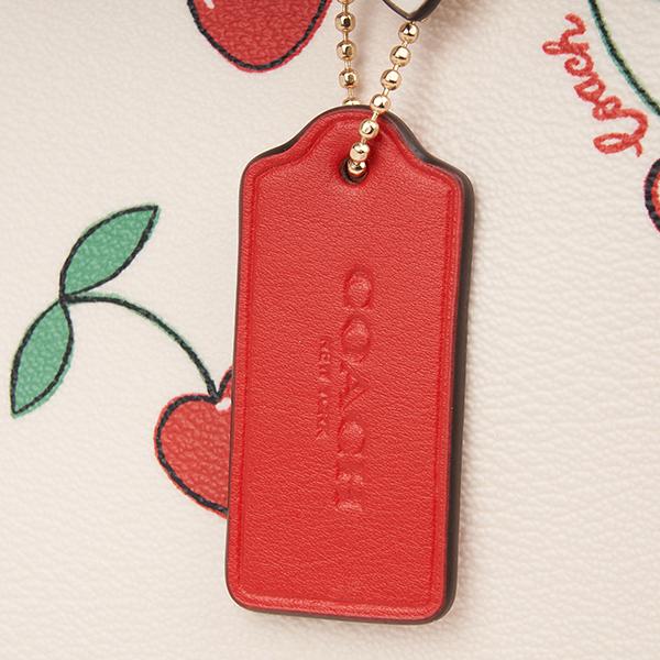 コーチ　ハートケース　チェリープリント　新品未使用 COACH コーチ ハート ミニ財布 コインケース アウトレット