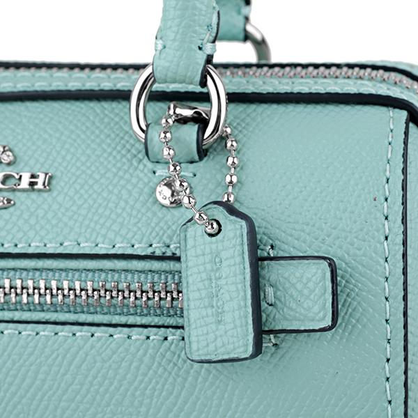COACH 並行輸入 コーチ ショルダーバッグ ライトブルー 水色 1496 SV
