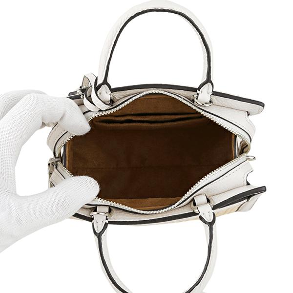 COACH ホワイト ロゴ ハンドバッグ コーチ COACH アウトレット ハンドバッグ ショルダーバッグ 2WAY