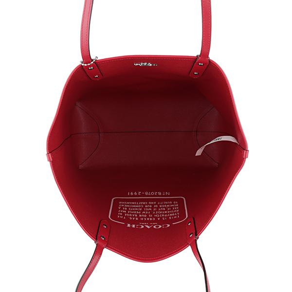 COACH コーチ 2991 リバーシブル テントウムシ トートバッグ PVC