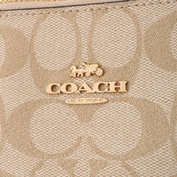 並行輸入 コーチ トートバッグ COACH シグネチャー 4455 IMSDJレディース ベージュ | COACH | 06