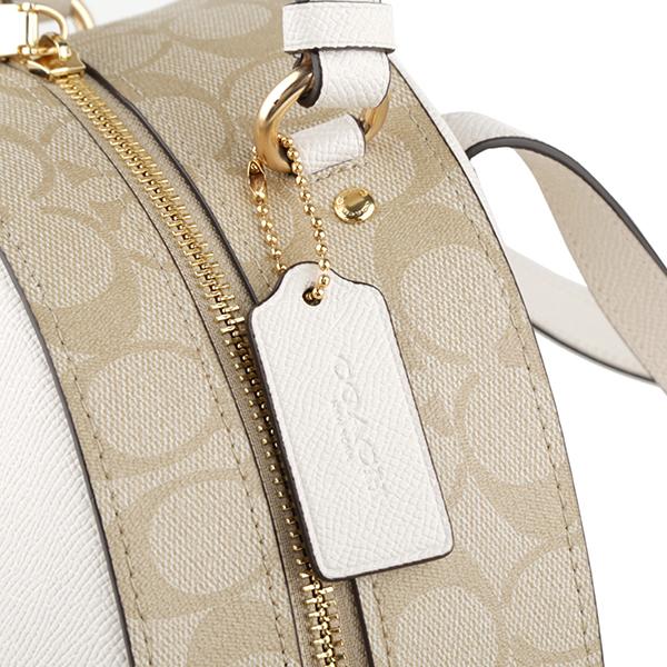 COACH コーチ リュックサック ホワイト 76622 IMDQC : ブランド