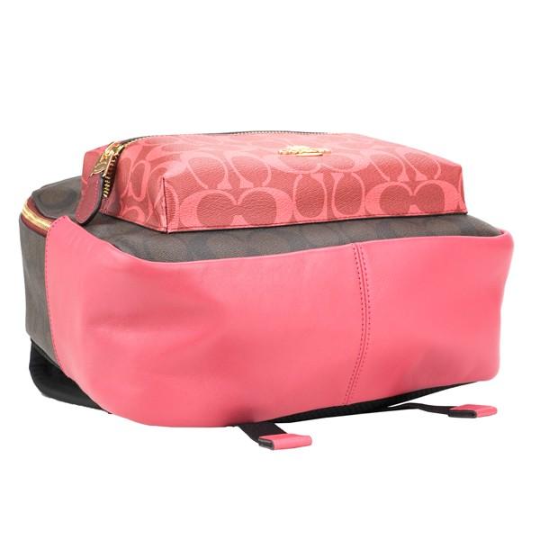 COACH コーチ リュックサック ブラウン 茶 91074 IMBMC : ブランド  
