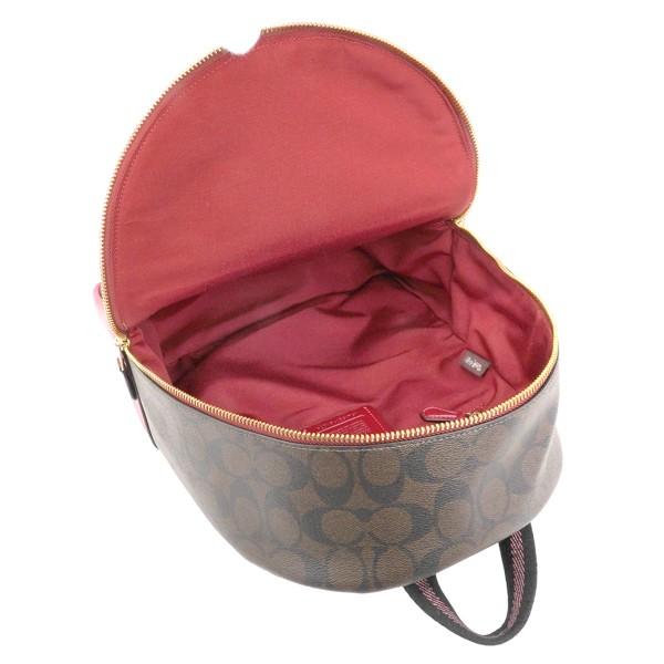 COACH コーチ リュックサック ブラウン 茶 91074 IMBMC : ブランド  