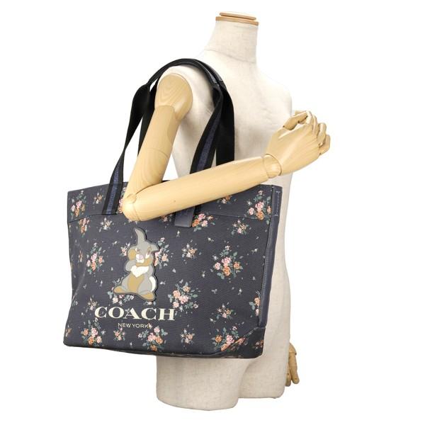 COACH 並行輸入 コーチ トートバッグ ネイビー 紺 91116 SVF23