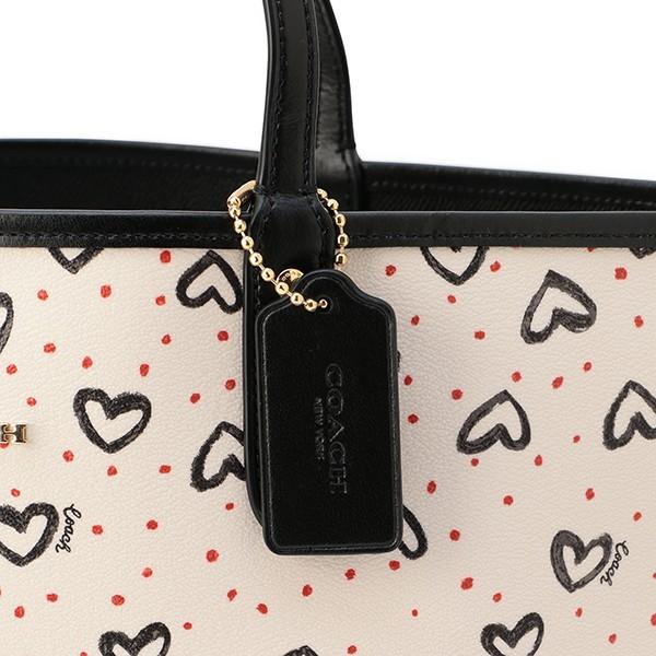 COACH コーチ ハンドバッグ COACH 並行輸入 コーチ トートバッグ ホワイト系マルチ 91151