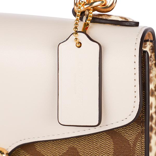 (美品)コーチ シグネチャー柄ショルダーバッグ COACH（コーチ） 並行輸入 ショルダーバッグ シグネチャー C1325 IMOTV