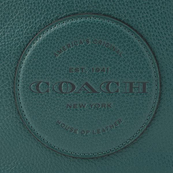 COACH コーチ ショルダーバッグ ブルーグリーン 青緑 C2828