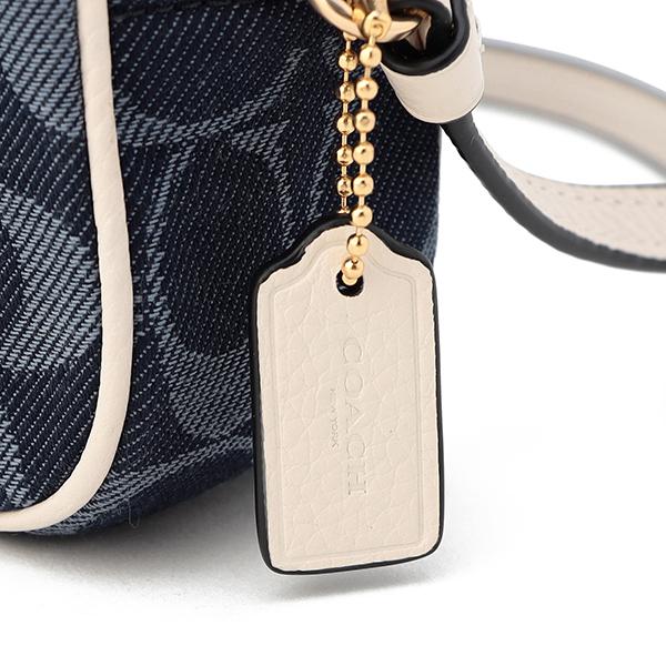COACH コーチ ショルダーバッグ ブルー 青 C2938 IMDEI