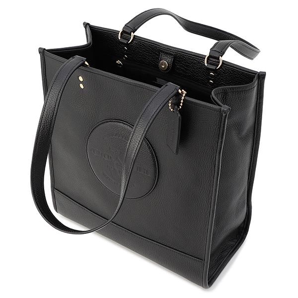 並行輸入 コーチ トートバッグ COACH ぺブルドレザー C3078 IMBLKユニセックス ブラック 黒 | COACH | 03