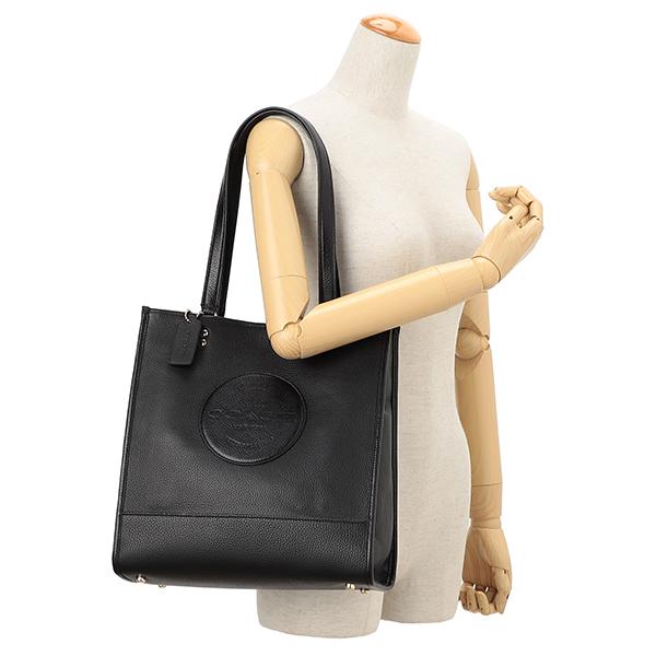 並行輸入 コーチ トートバッグ COACH ぺブルドレザー C3078 IMBLKユニセックス ブラック 黒 | COACH | 05