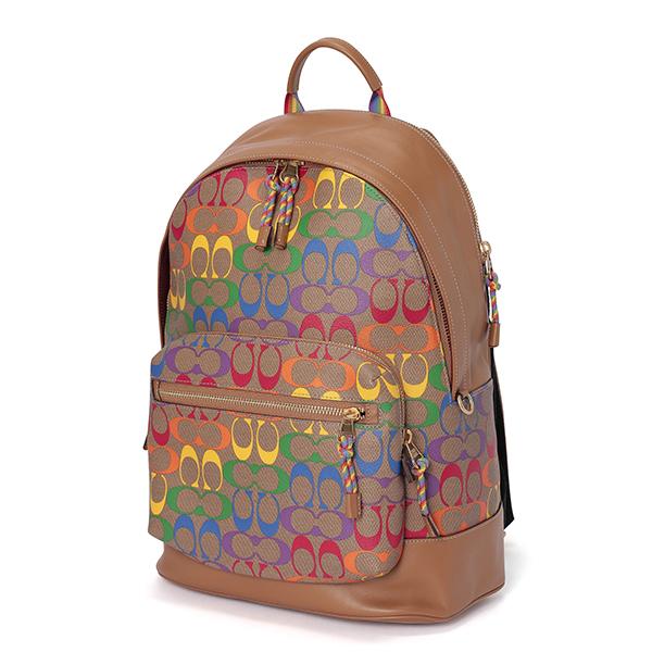 COACH コーチ リュックサック レインボー シグネチャー C4005 COACH コーチ リュックサック レインボー シグネチャー C4005