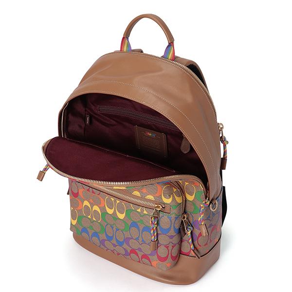 COACH コーチ リュックサック レインボー シグネチャー C4005 COACH コーチ リュックサック レインボー シグネチャー C4005