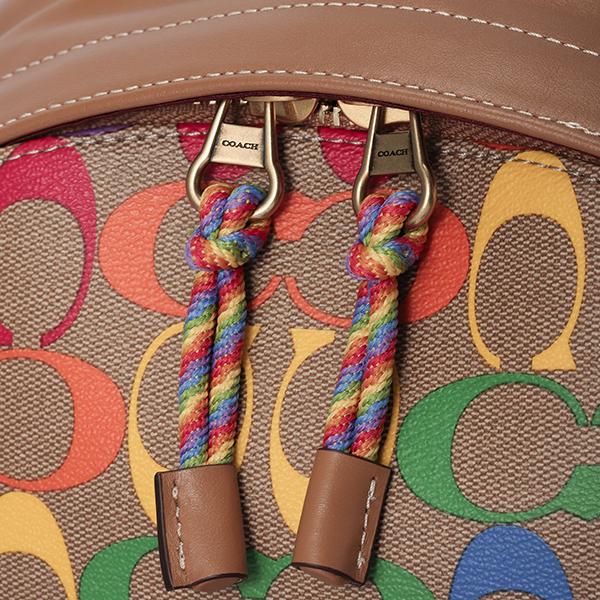 COACH コーチ リュックサック レインボー シグネチャー C4005 COACH コーチ リュックサック レインボー シグネチャー C4005