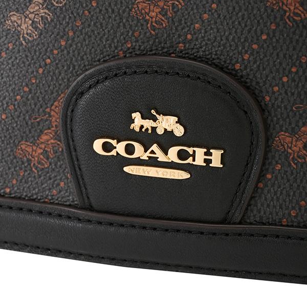 並行輸入 コーチ ショルダーバッグ COACH ホース アンド キャリッジ ドットプリント C4059 IMBLKレディース ブラック 黒 | COACH | 06