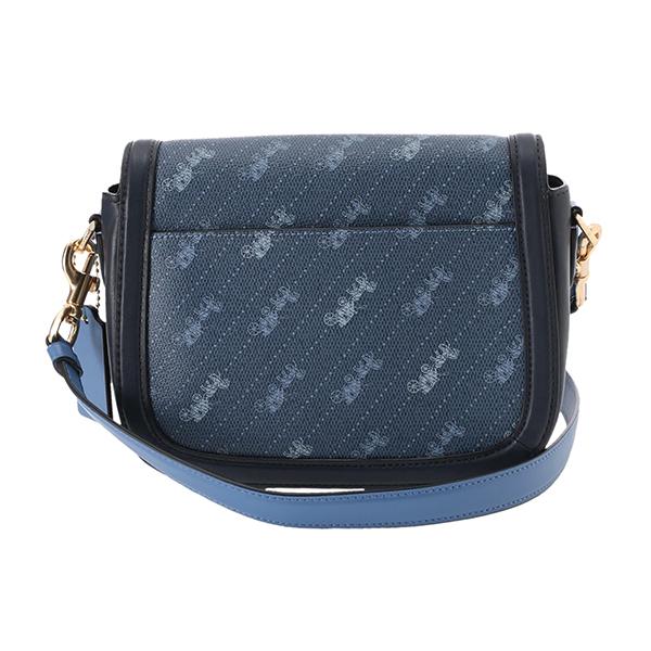 未使用保管品 coach デニム ショルダーバッグ ホースアンドキャリッジ コーチ ショルダーバッグ レディース COACH 2Way ウエスト