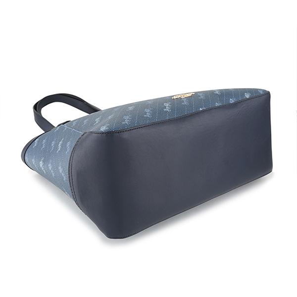 並行輸入 コーチ トートバッグ COACH ホース アンド キャリッジ ドットプリント C4061 IMDENレディース ブルー 青 | COACH | 02