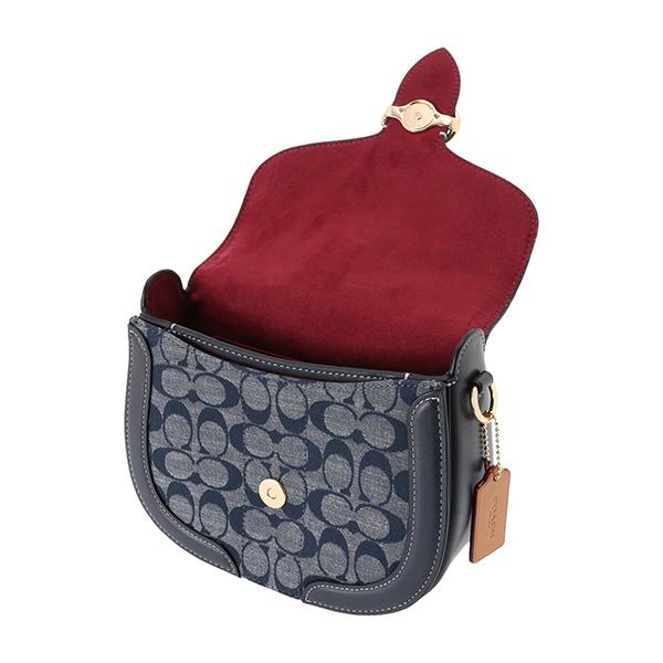 COACH 並行輸入 コーチ ショルダーバッグ シグネチャー シャンブレー