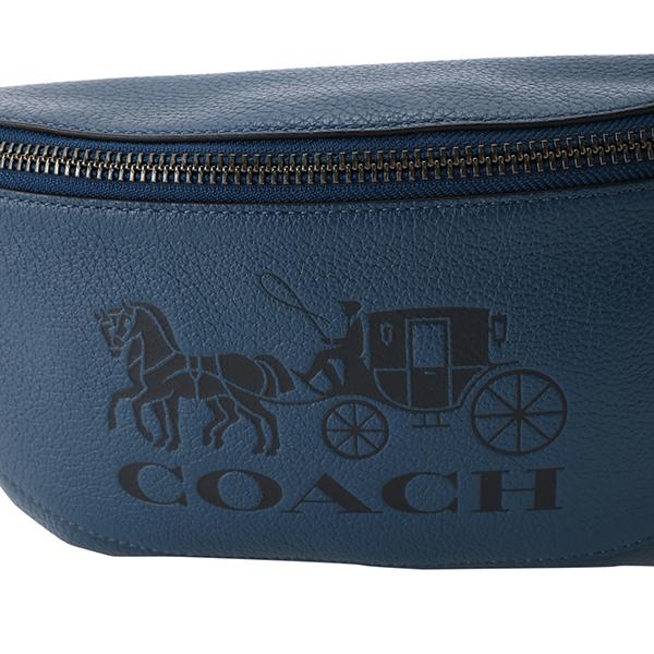 COACH ボディバック レザー ブルー cbi06_svy31_a0