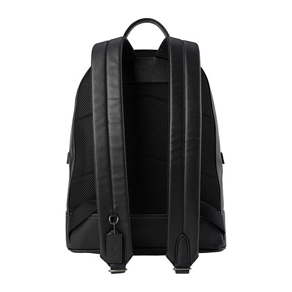 未使用級✨ コーチ バックパック エリス ナイロン レザー ブラック　リュック coach コーチ リュック レザー ナイロン バックパック 黒 A4 大