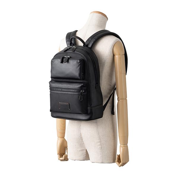 大人気✨ COACH コーチ リュック A4 ロゴ 型押し ブラック 黒 レザー 大人気✨ COACH コーチ リュック A4 ロゴ 型押し ブラック 黒