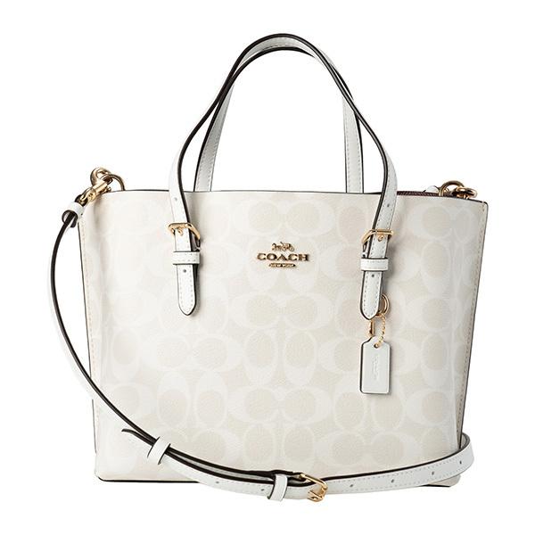 COACH コーチ トートバッグ ホワイト 白 C4250 IMRFF : ブランド 