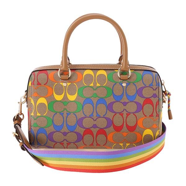 COACH 並行輸入 コーチ ハンドバッグ ブラウン 茶 C4396 IMMU4