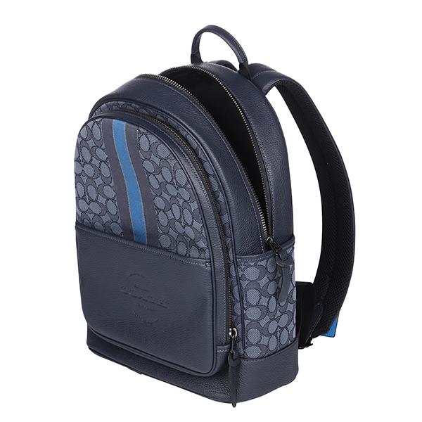 COACH リュック ネイビー ブラック 紺 黒 ブルー 青 | www.darasfar.com